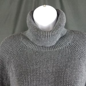 J.Crew Mercantile Turtleneck Top, Heather Charcoal